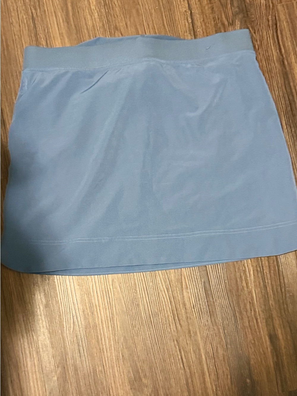 Izod Solid Slate Blue Skirt - Classic Finish